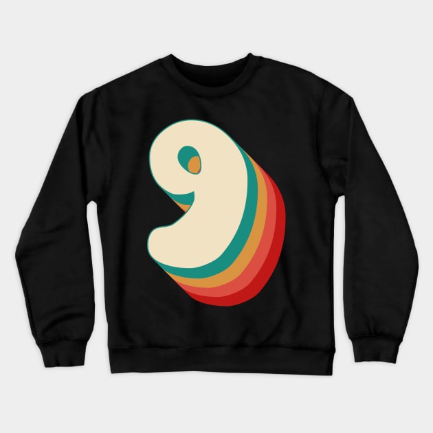 Number 9 Crewneck Sweatshirt by n23tees